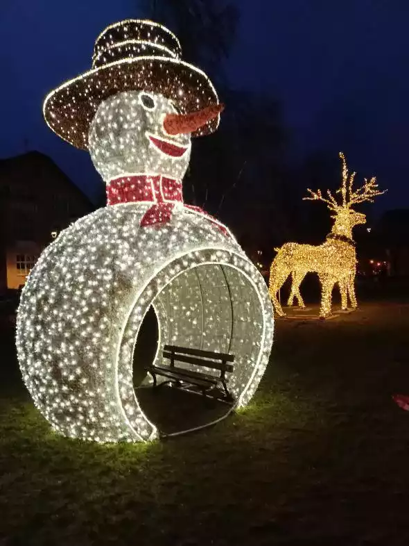 Ustka przygotowana do świąt