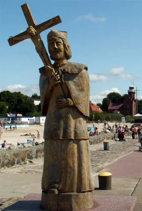 Ustka historia jednego pomnika - Nepomucen