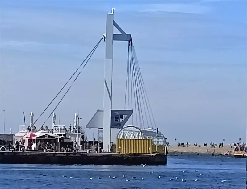 kladka portowa w ustce